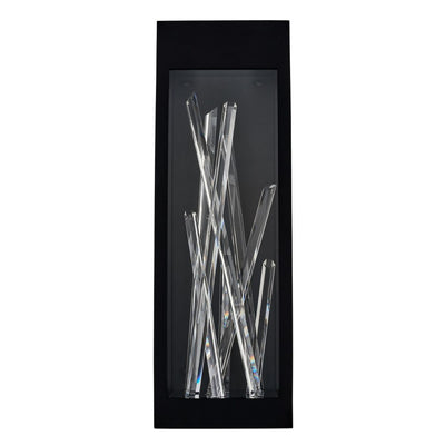 8'' Arpione Esterno 1 Light Matte Black (fluorocarbon) Outdoor Wall Sconce