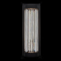10.5'' Cilindro Esterno 1 Light Matte Black (fluorocarbon) Outdoor Wall Sconce