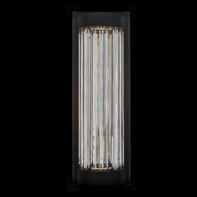 10.5'' Cilindro Esterno 1 Light Matte Black (fluorocarbon) Outdoor Wall Sconce