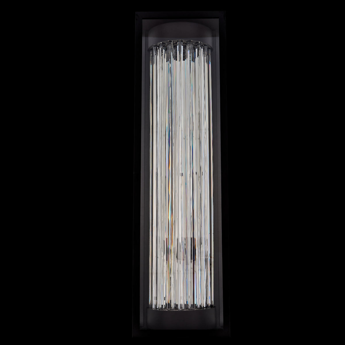 10.5'' Cilindro Esterno 1 Light Matte Black (fluorocarbon) Outdoor Wall Sconce