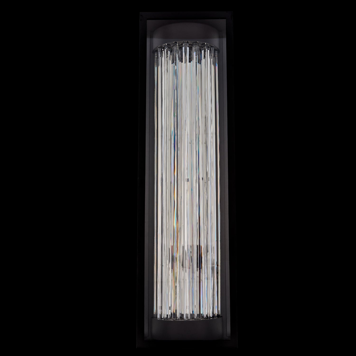 10.5'' Cilindro Esterno 1 Light Matte Black (fluorocarbon) Outdoor Wall Sconce