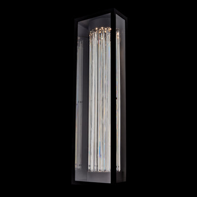 10.5'' Cilindro Esterno 1 Light Matte Black (fluorocarbon) Outdoor Wall Sconce