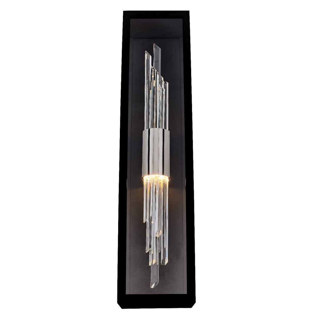 7'' Lucca Esterno 1 Light Matte Black (fluorocarbon) Outdoor Wall Sconce