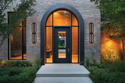 5'' Carato 2 Light Outdoor Bronze Fluorcarbon Outdoor Wall Sconce