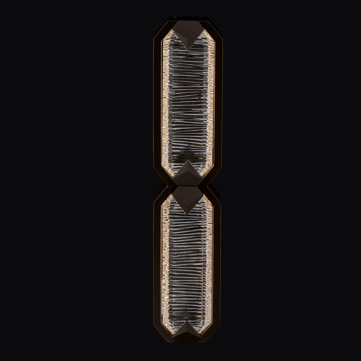5'' Carato 2 Light Outdoor Bronze Fluorcarbon Outdoor Wall Sconce