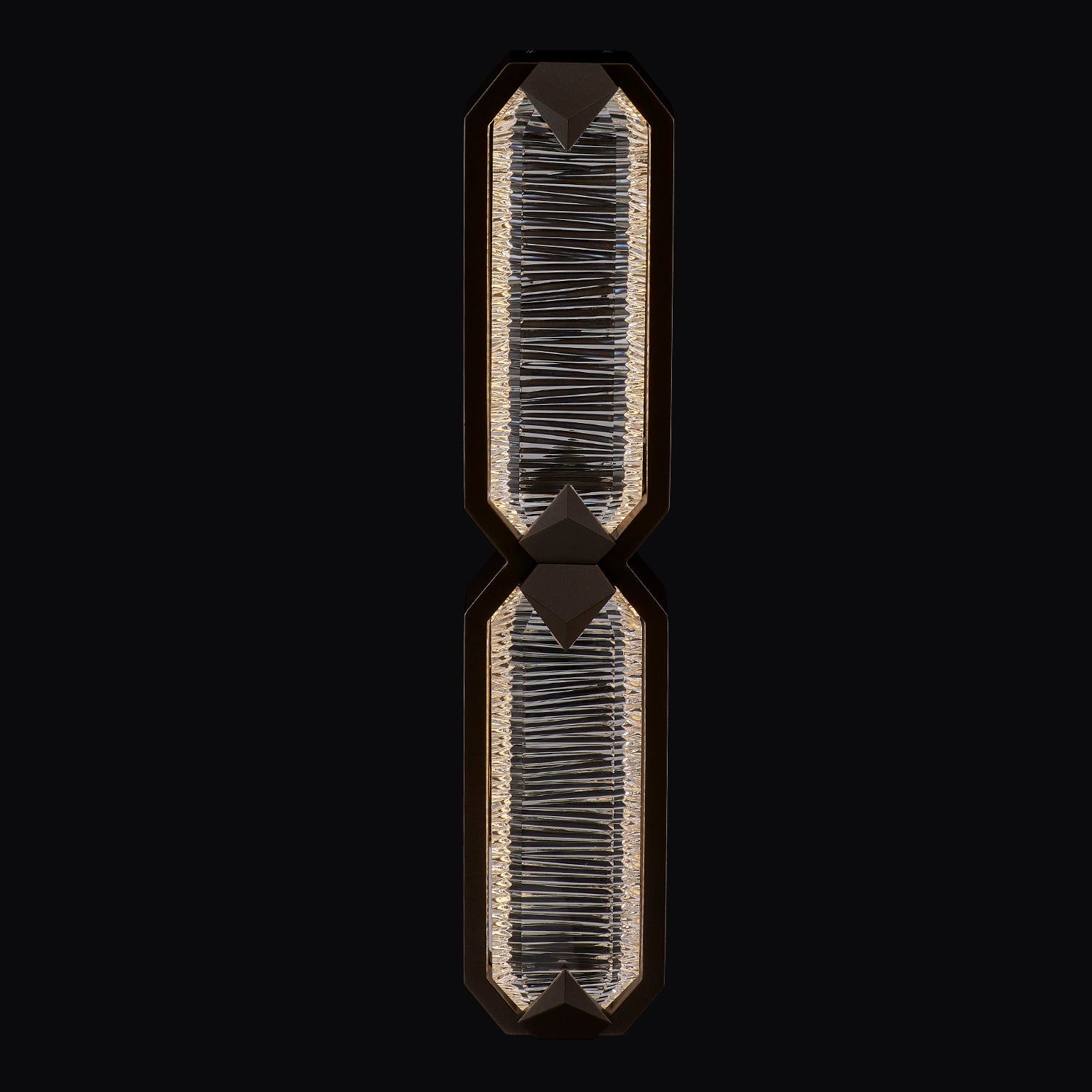 5'' Carato 2 Light Outdoor Bronze Fluorcarbon Outdoor Wall Sconce