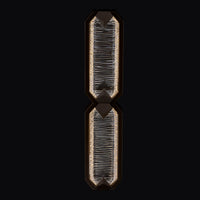 5'' Carato 2 Light Outdoor Bronze Fluorcarbon Outdoor Wall Sconce