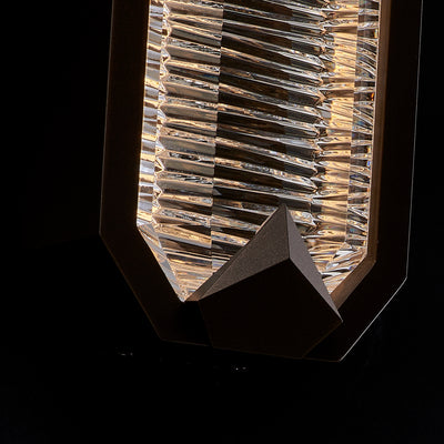 5'' Carato 2 Light Outdoor Bronze Fluorcarbon Outdoor Wall Sconce