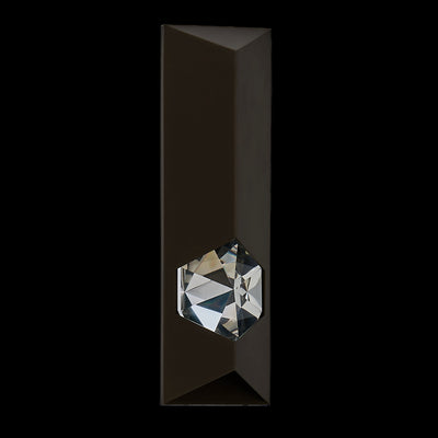 5'' Esterno Cristallo 1 Light Outdoor Bronze Fluorcarbon Outdoor Wall Sconce