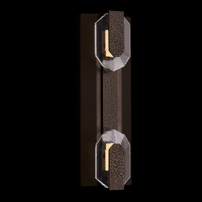 6'' Opposto Esterno 2 Light Outdoor Bronze Fluorcarbon Outdoor Wall Sconce