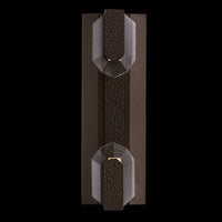 6'' Opposto Esterno 2 Light Outdoor Bronze Fluorcarbon Outdoor Wall Sconce