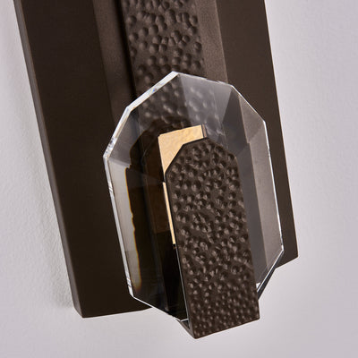 6'' Opposto Esterno 2 Light Outdoor Bronze Fluorcarbon Outdoor Wall Sconce