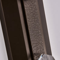 6'' Opposto Esterno 2 Light Outdoor Bronze Fluorcarbon Outdoor Wall Sconce