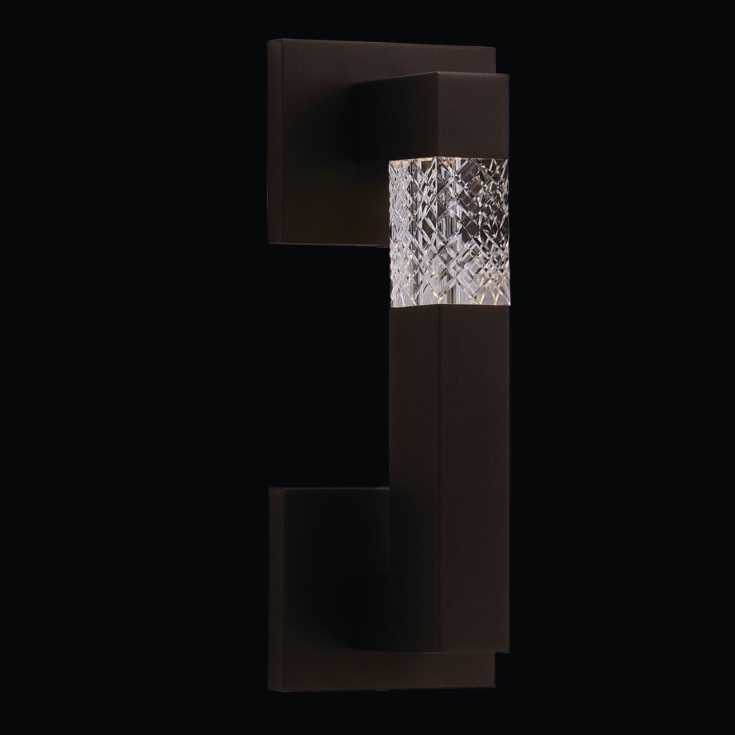 6'' Tirare Esterno 1 Light Outdoor Bronze Fluorcarbon Outdoor Wall Sconce
