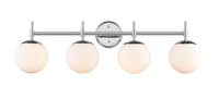 33''  Chrome 4 Light Bath Vanity