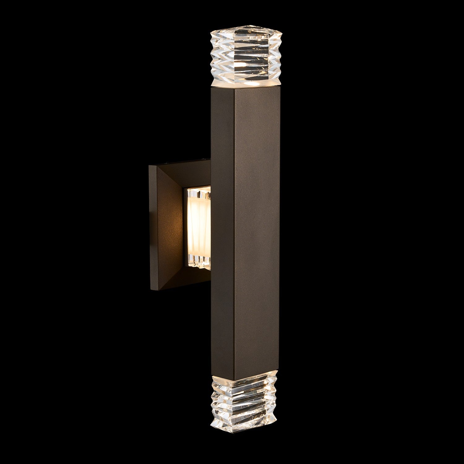 5.5'' Tapatta Esterno 2 Light Outdoor Bronze Fluorcarbon Wall Sconce