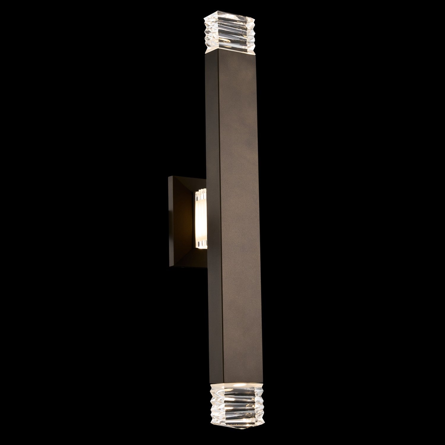 5.5'' Tapatta Esterno 3 Light Outdoor Bronze Fluorcarbon Wall Sconce