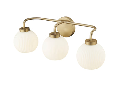 24'' Oprah Vintage Brass 3 Light Bath Vanity
