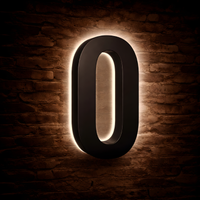 Illuminated Backlit House Numbers – Weather-Resistant LED Address Signs