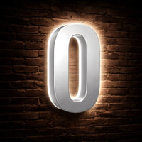 Illuminated Backlit House Numbers – Weather-Resistant LED Address Signs