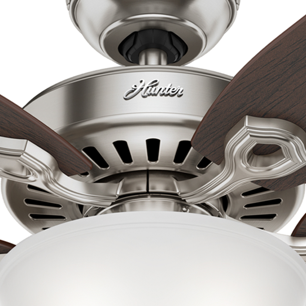52 inch Builder Brushed Nickel LED Ceiling Fan