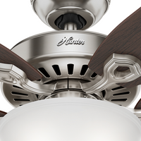 52 inch Builder Brushed Nickel LED Ceiling Fan