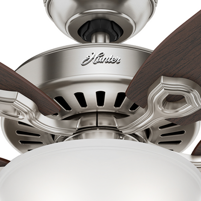 52 inch Builder Brushed Nickel LED Ceiling Fan