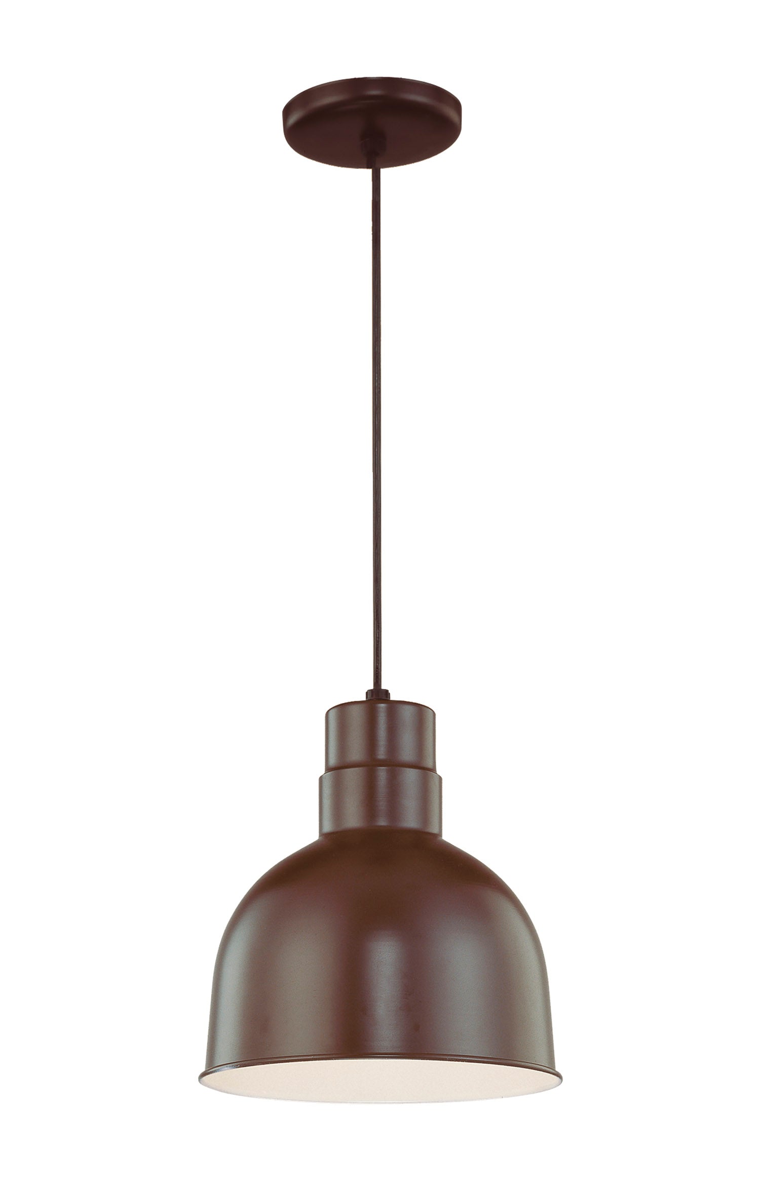 10.25'' R Series Architectural Bronze 1 Light Pendant