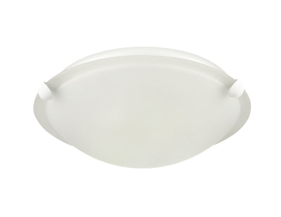 4'' Sulona Matte White 2 Light Flush Mount