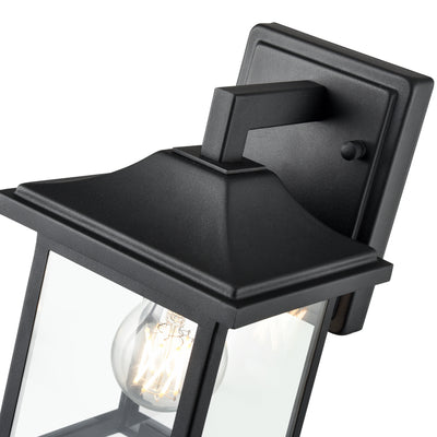 6'' Southgate Textured Black 1 Light Wall Sconce