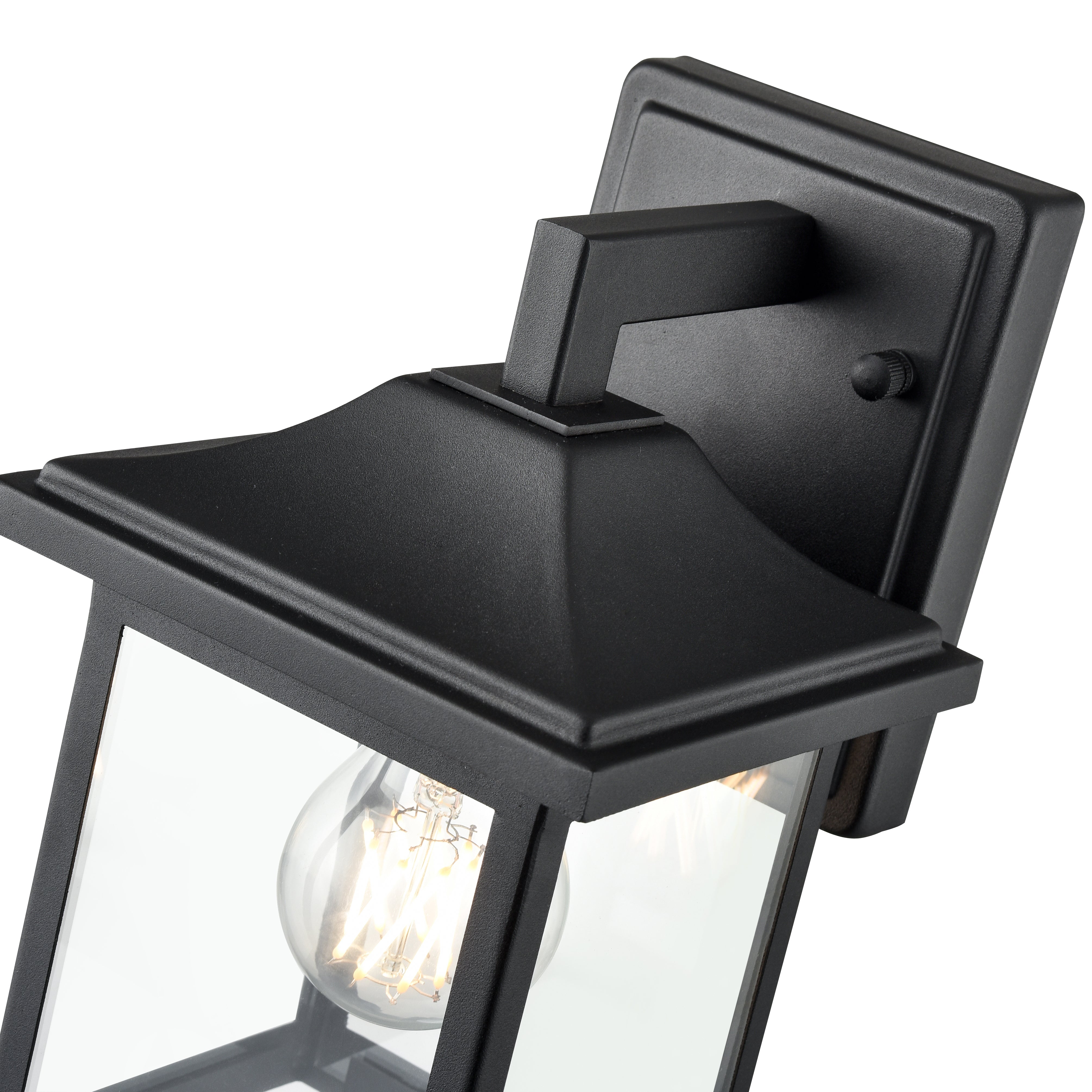 6'' Southgate Textured Black 1 Light Wall Sconce
