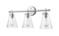 27'' Aliza Chrome 3 Light Bath Vanity