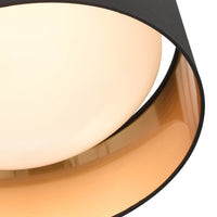 12.5-inch Rosata Burnished Gold Flush Mount Ceiling Light