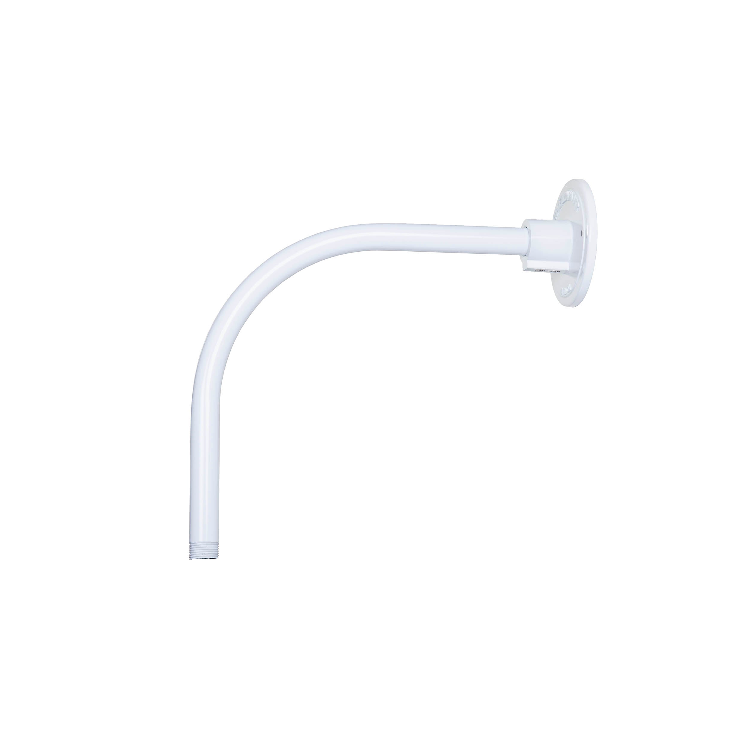 14-inch R Series White Gooseneck Arm