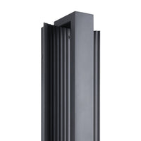 Jubilee 18-inch Matte Black 5CCT LED Exterior Wall Sconce