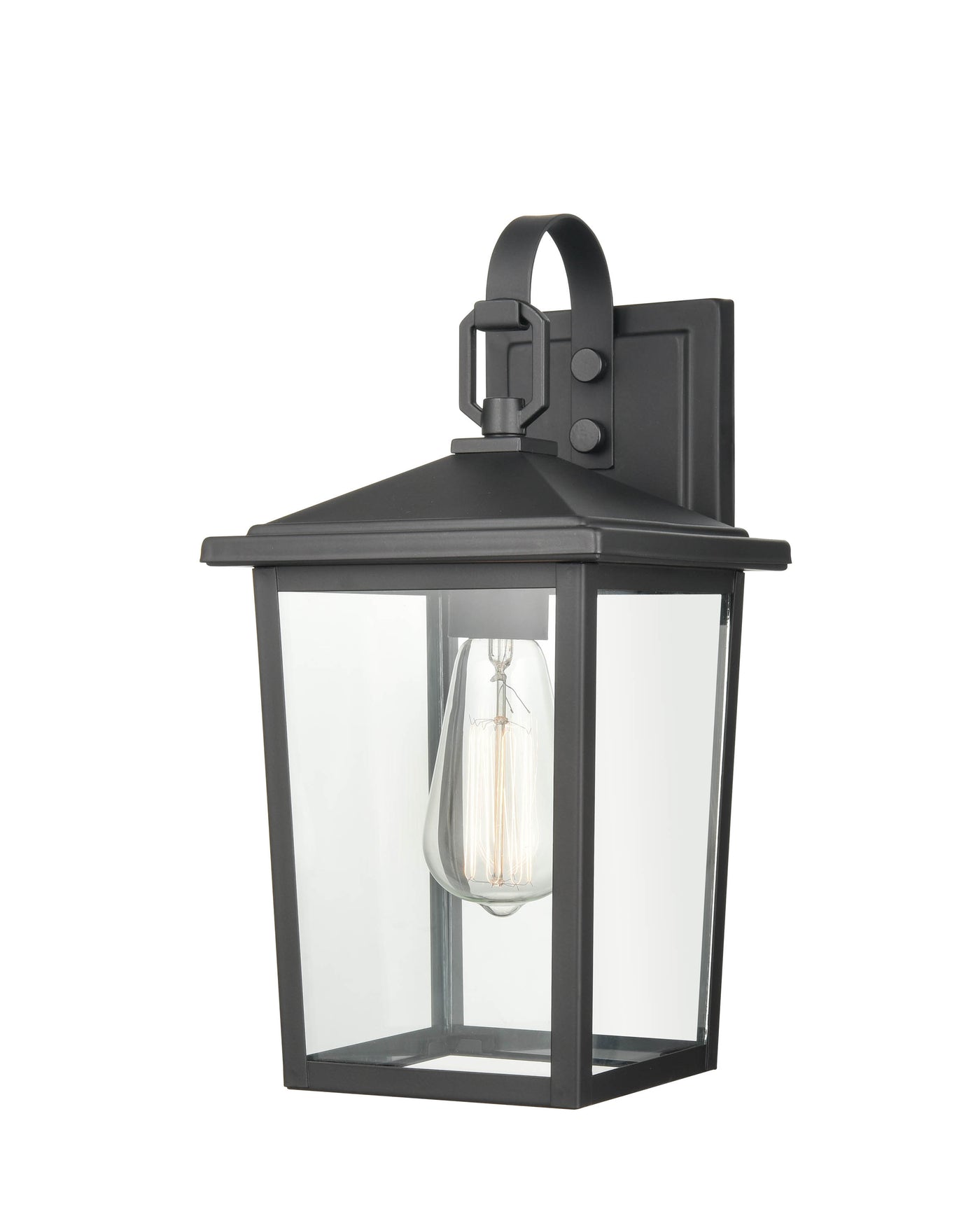7'' Fetterton Powder Coated Black 1 Light Wall Sconce