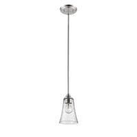 46.5'' Natalie Satin Nickel 1 Light Mini Pendant