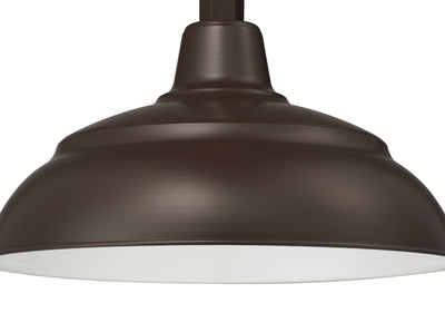 14-inch R Series Architectural Bronze Warehouse Shade