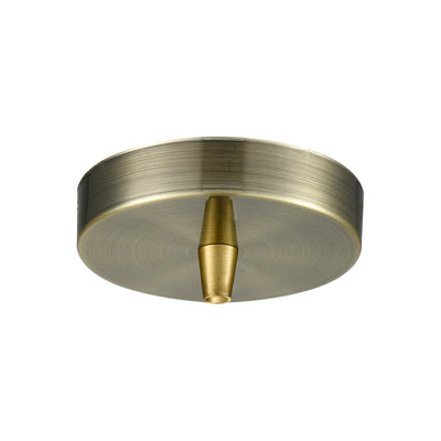 Custom Cord Textured Antique Brass Canopy