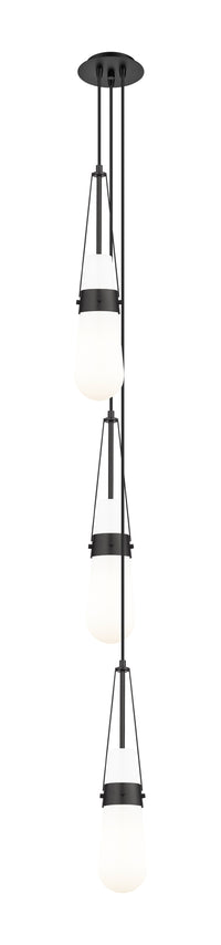 Downtown Urban Multi Pendant Brushed Brass