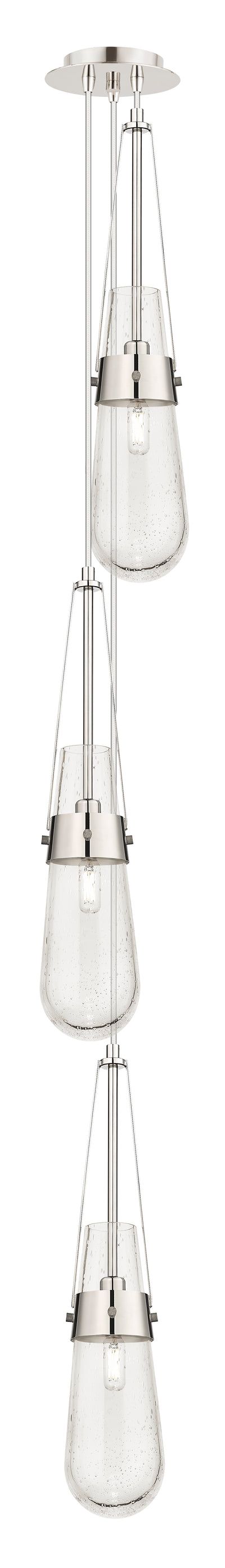 Downtown Urban Multi Pendant Brushed Brass