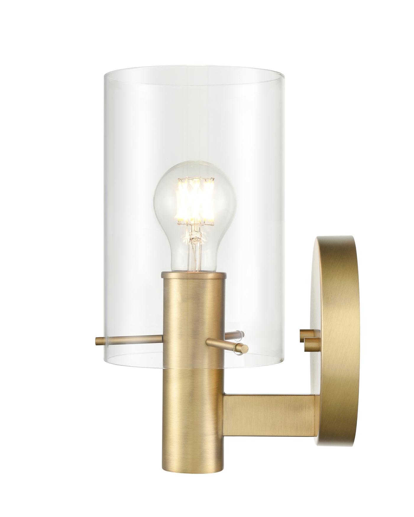 6'' Apolla Vintage Brass 1 Light Wall Sconce