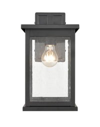 7'' Bowton Powder Coated Black 1 Light Wall Sconce
