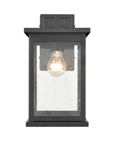 7'' Bowton Powder Coated Black 1 Light Wall Sconce