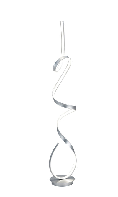 Amsterdam LED Silver 63" Floor Lamp | Dimmable