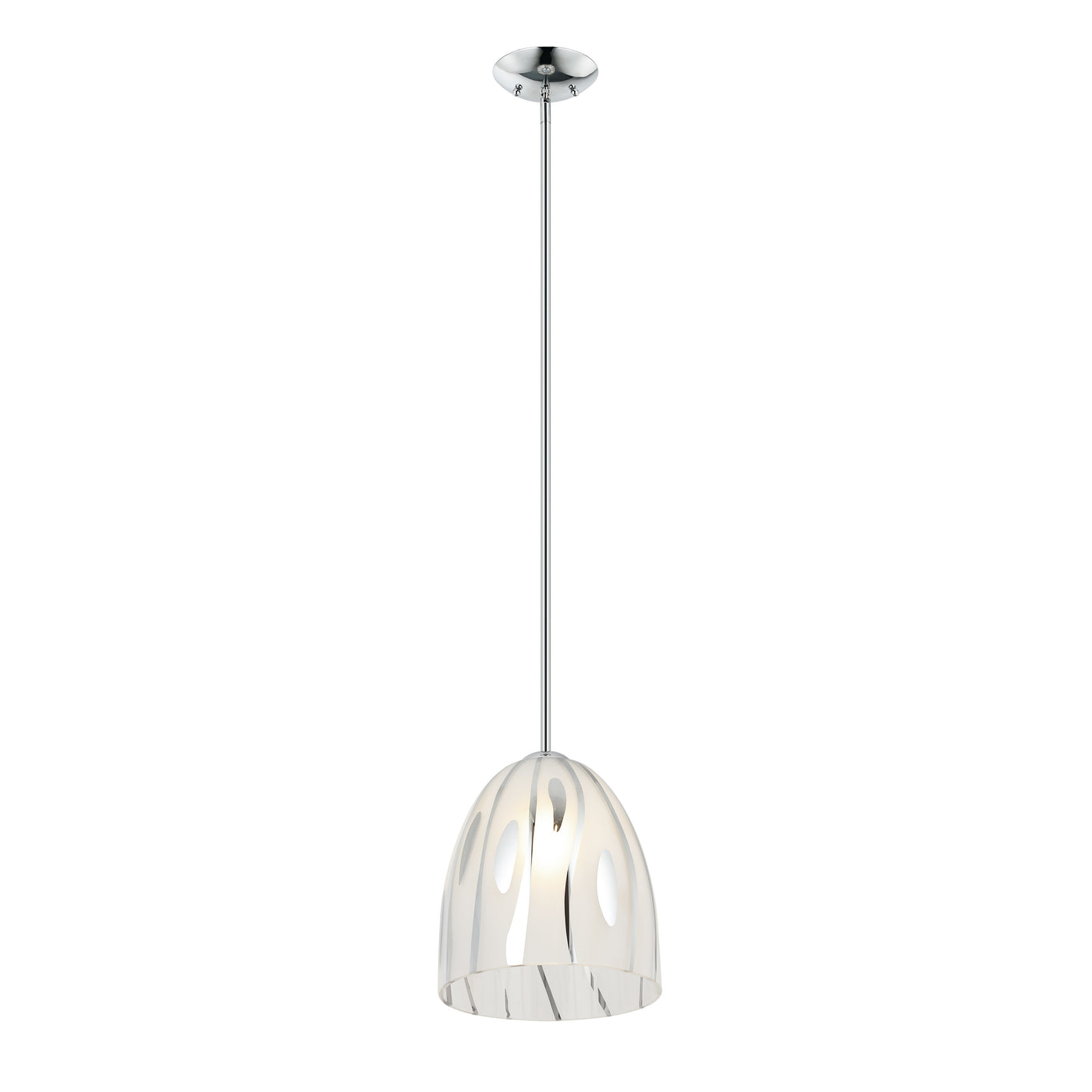 Chroman Empire 1 Light 10 in Bell Pendant