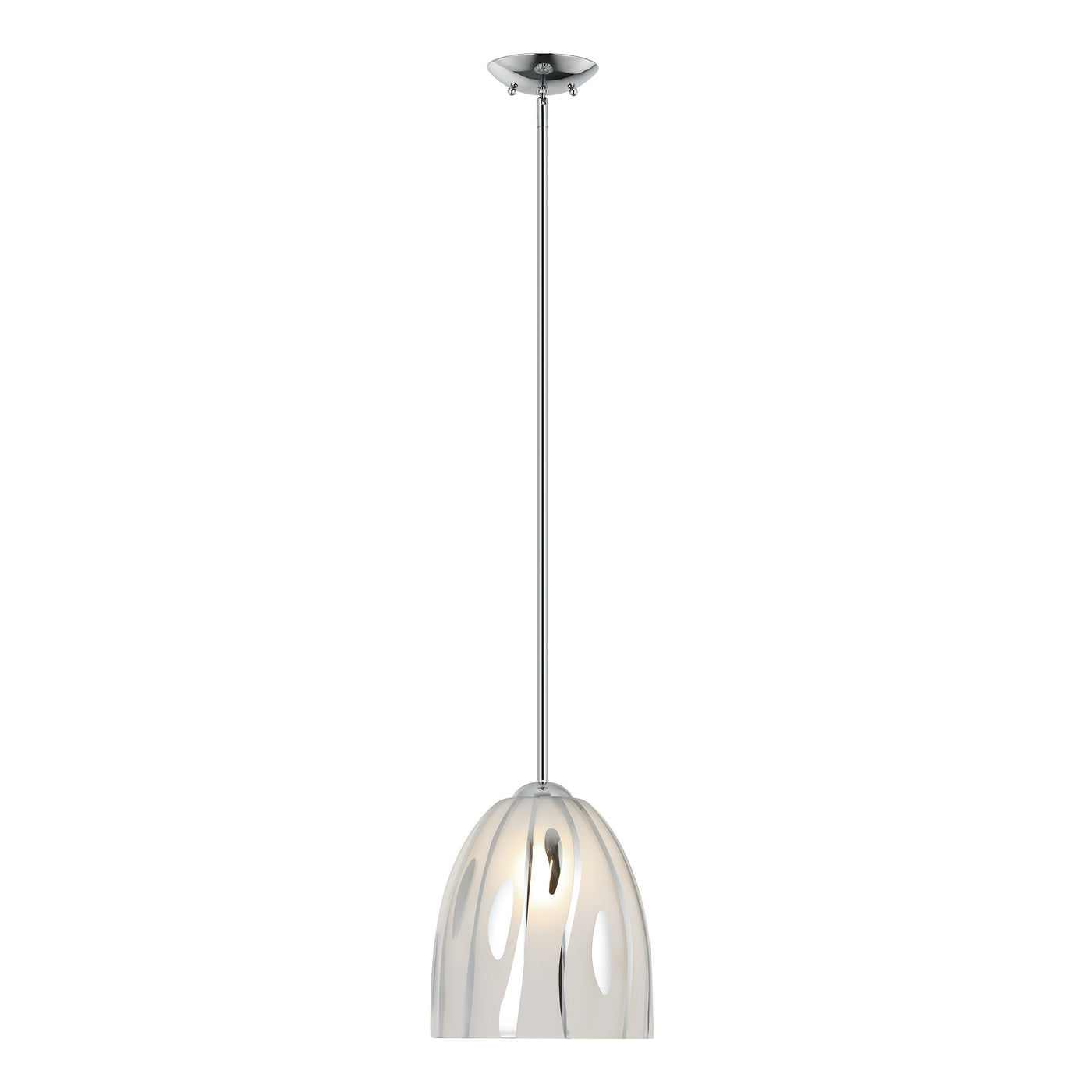 Chroman Empire 1 Light 10 in Bell Pendant