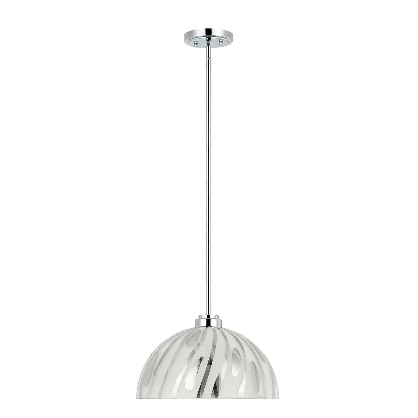 Chroman Empire 1 Light 16 in Dome Pendant