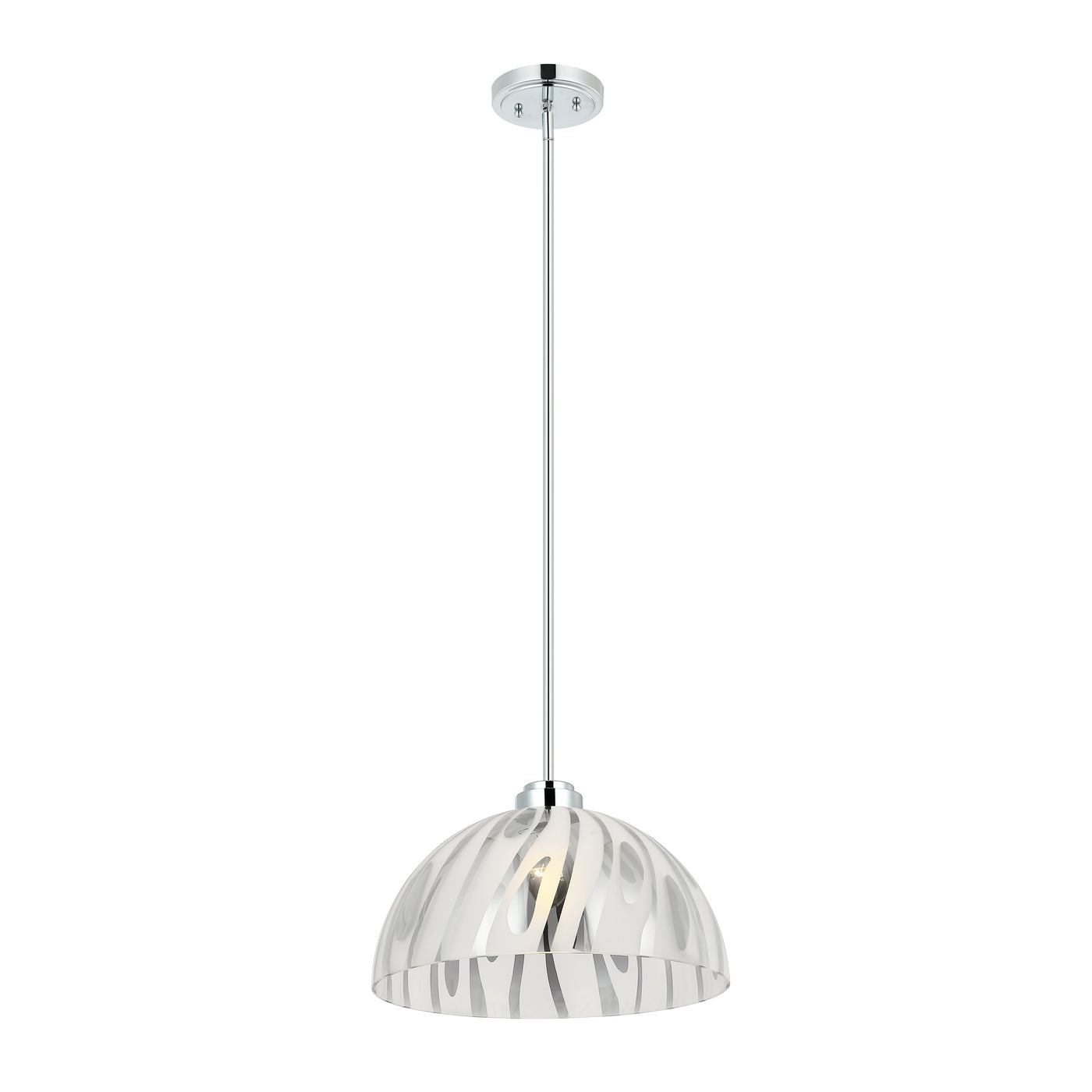 Chroman Empire 1 Light 16 in Dome Pendant