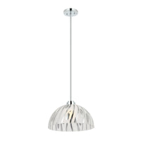 Chroman Empire 1 Light 16 in Dome Pendant